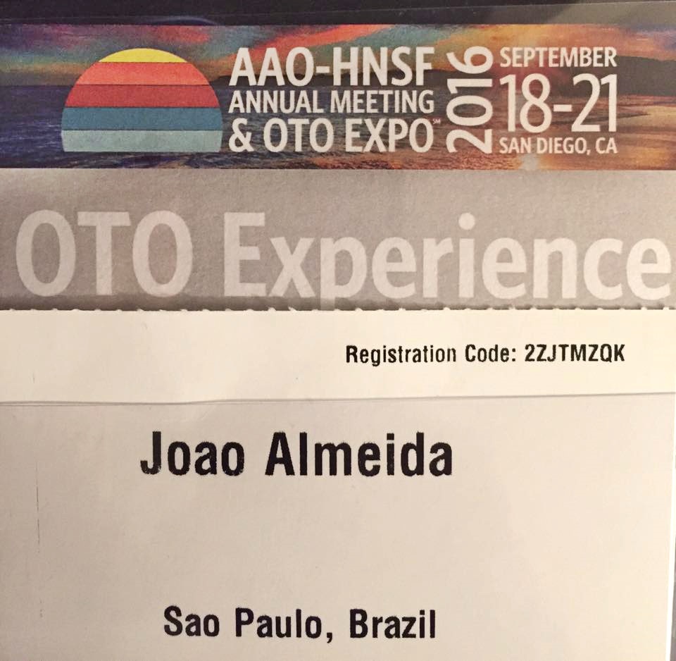 2016-09-20-Encontro anual da Academia Americana de Otorrinolaringologia 2016 em San Diego, Estados Unidos 5