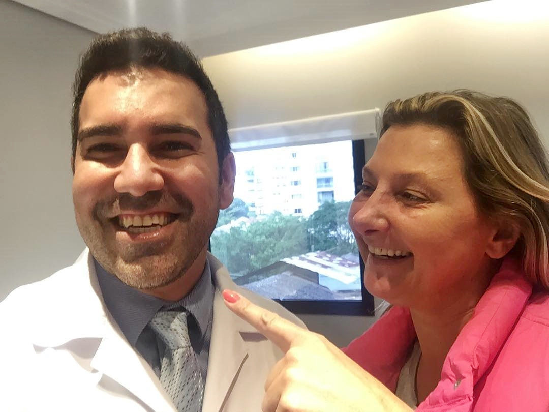 Não existe alegria maior ao ver o sorriso de um paciente!