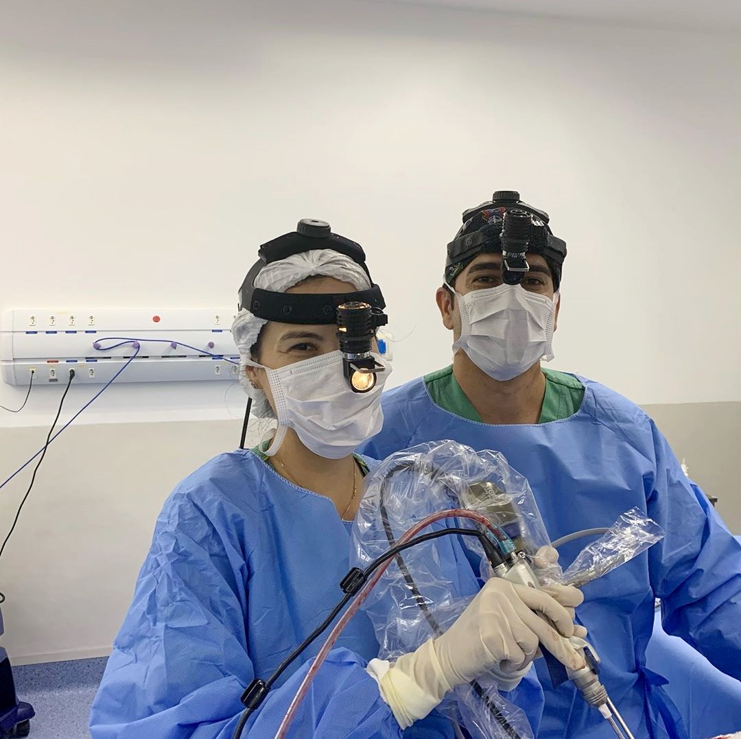 Hoje o dia foi de cirurgia endoscópica nasal