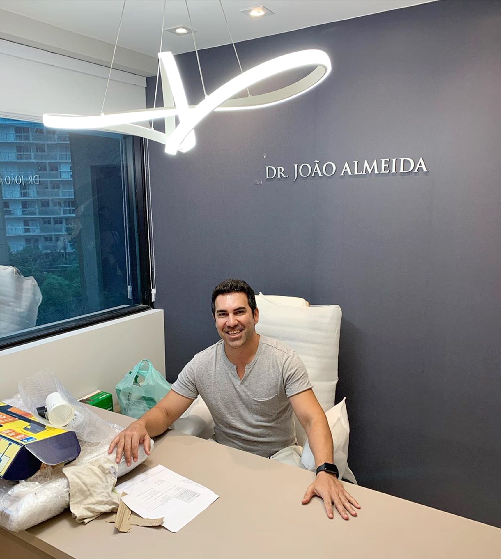 Estamos quase lá fase final da clínica de cirurgia facial Dr. João Almeida