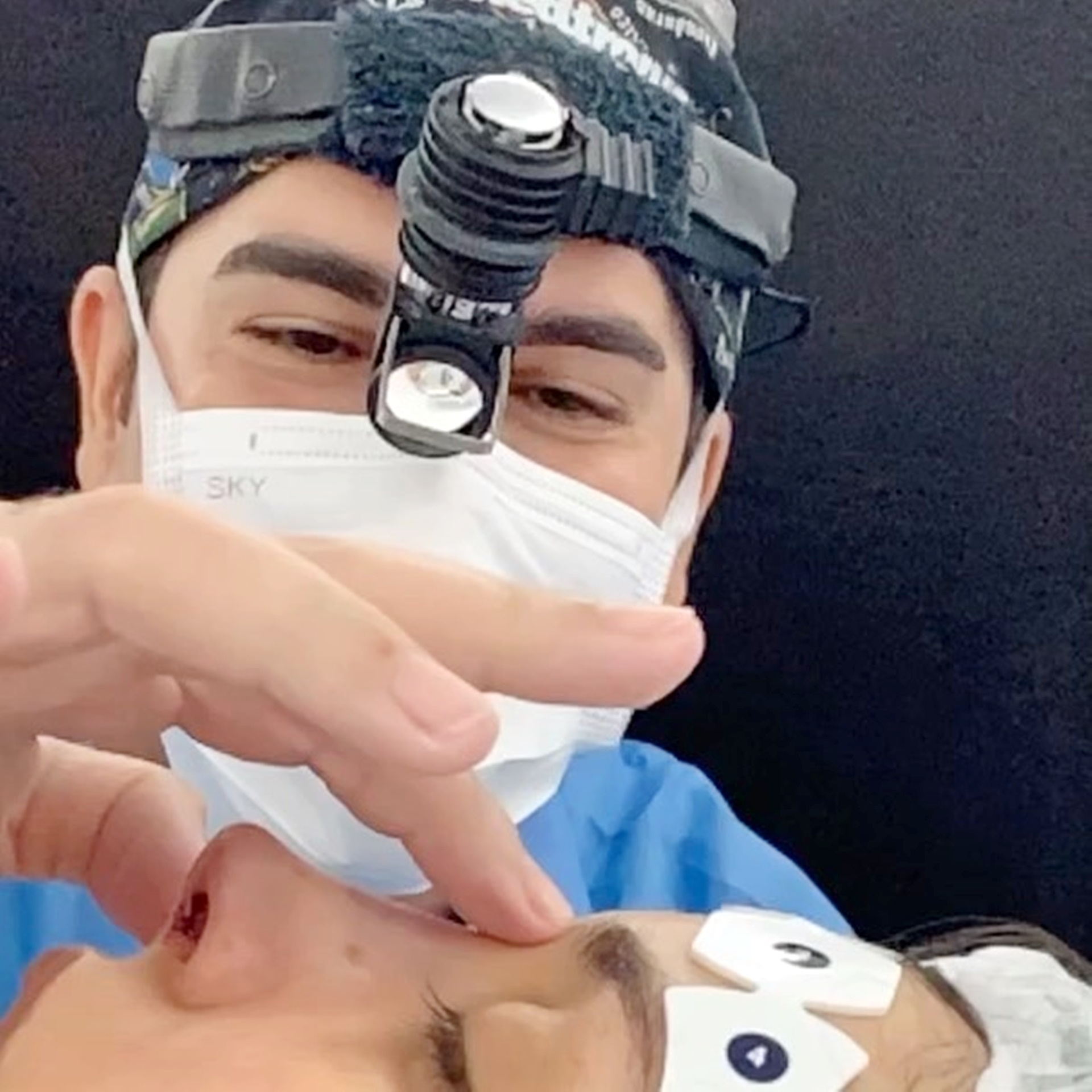 Na cirurgia de hoje a principal queixa da nossa cliente era a giba nasal